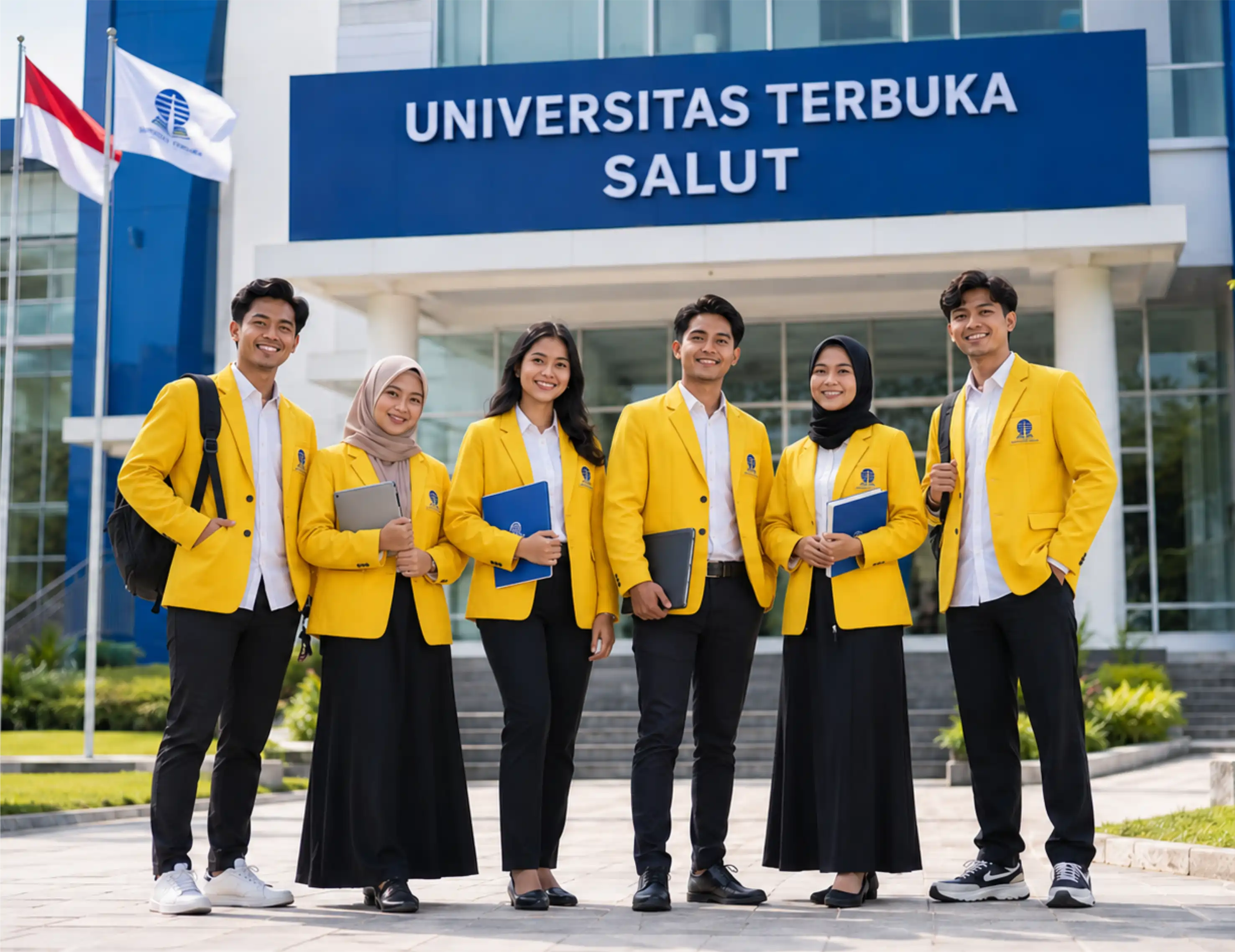Mahasiswa SALUT dalam kegiatan belajar